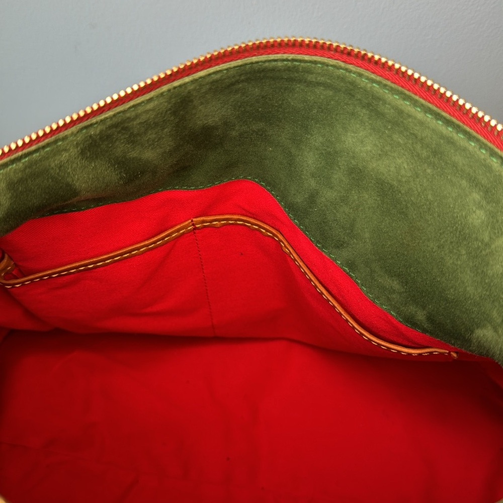 Dooney and Bourke Florentine Tasseled Satchel Handbag - Picture 9 of 13
